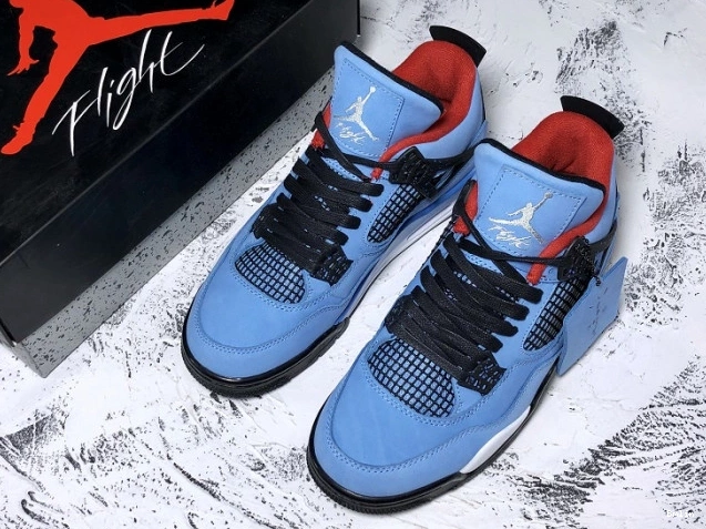 Bmlin 4 Cactus Travis Air Jordan x Scott 308497-406 Jack 0630